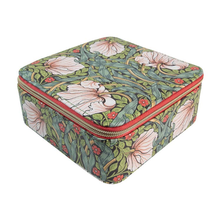 Portico Designs – wholesale Jewellery box/organiser – William Morris Pimpernell Jewellery Case1
