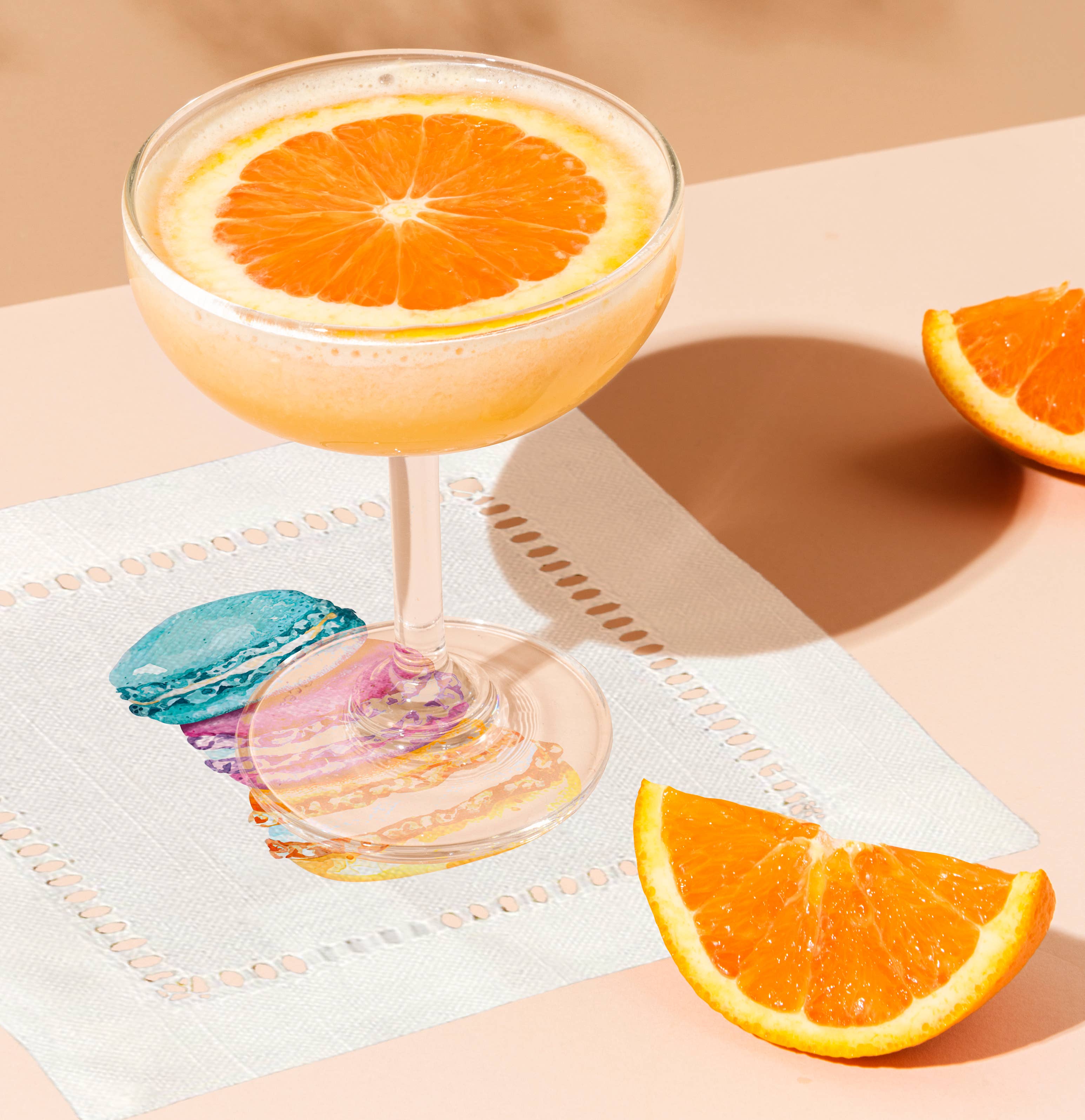 Jolitee – Großhandel Papier- & Stoffserviette – Hohlsaum-Servietten Macaron4