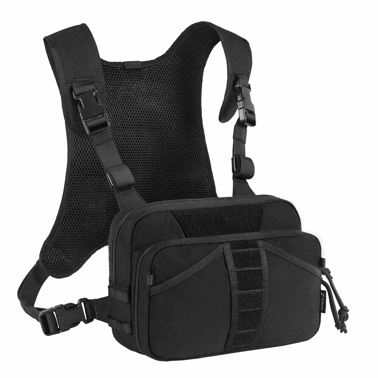 Antarctica Outdoors - Wholesale Sporting Accessories - Votagoo Fishing Chest Pack, Fly Fishing Bag for Men and Women, Tackle and Fly Boxes Storage Pack, Hunting Binocular Pack0