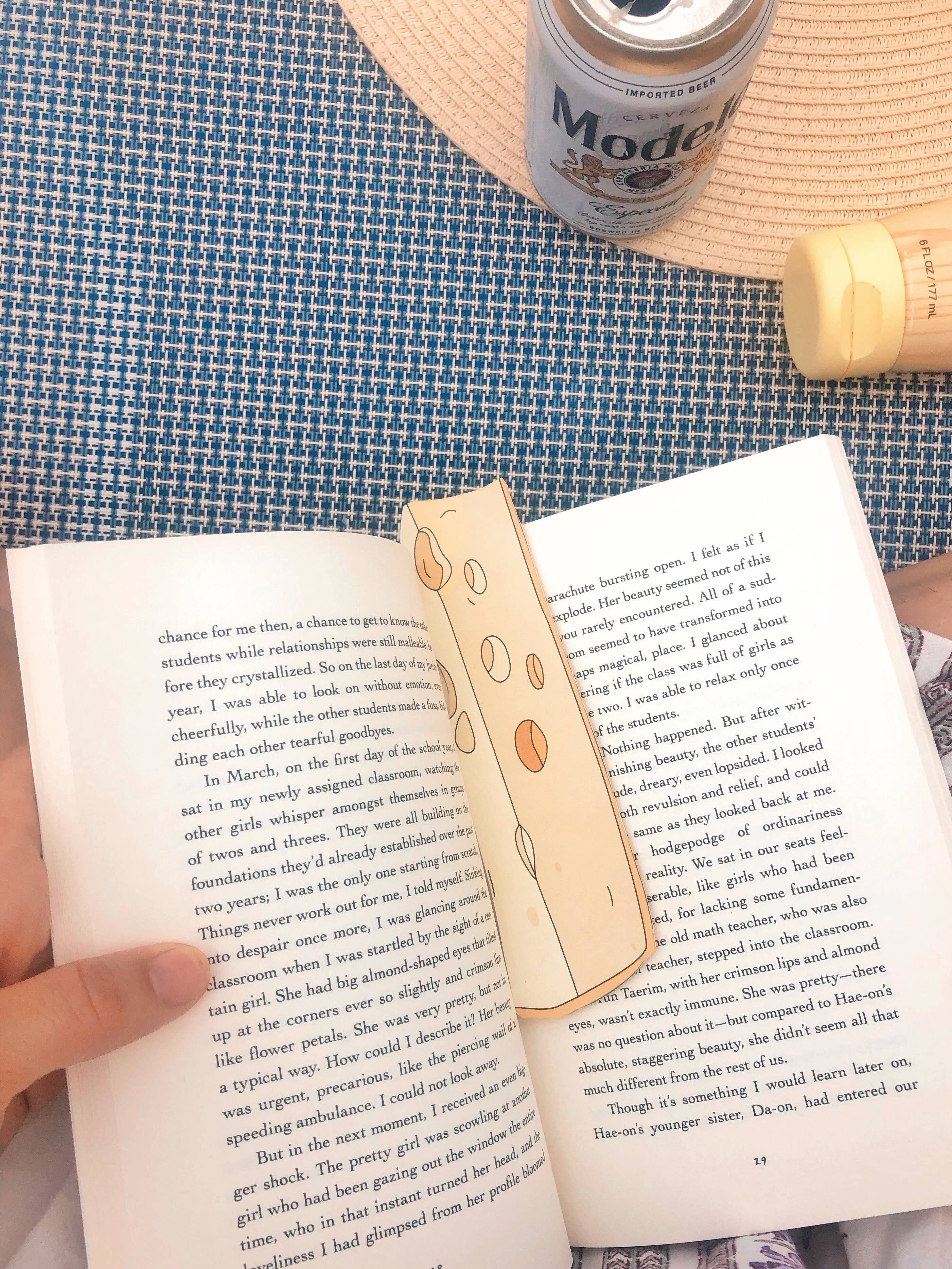Humdrum Paper - Wholesale Bookmark - Block of Cheese Bookmark (it's die cut!)3