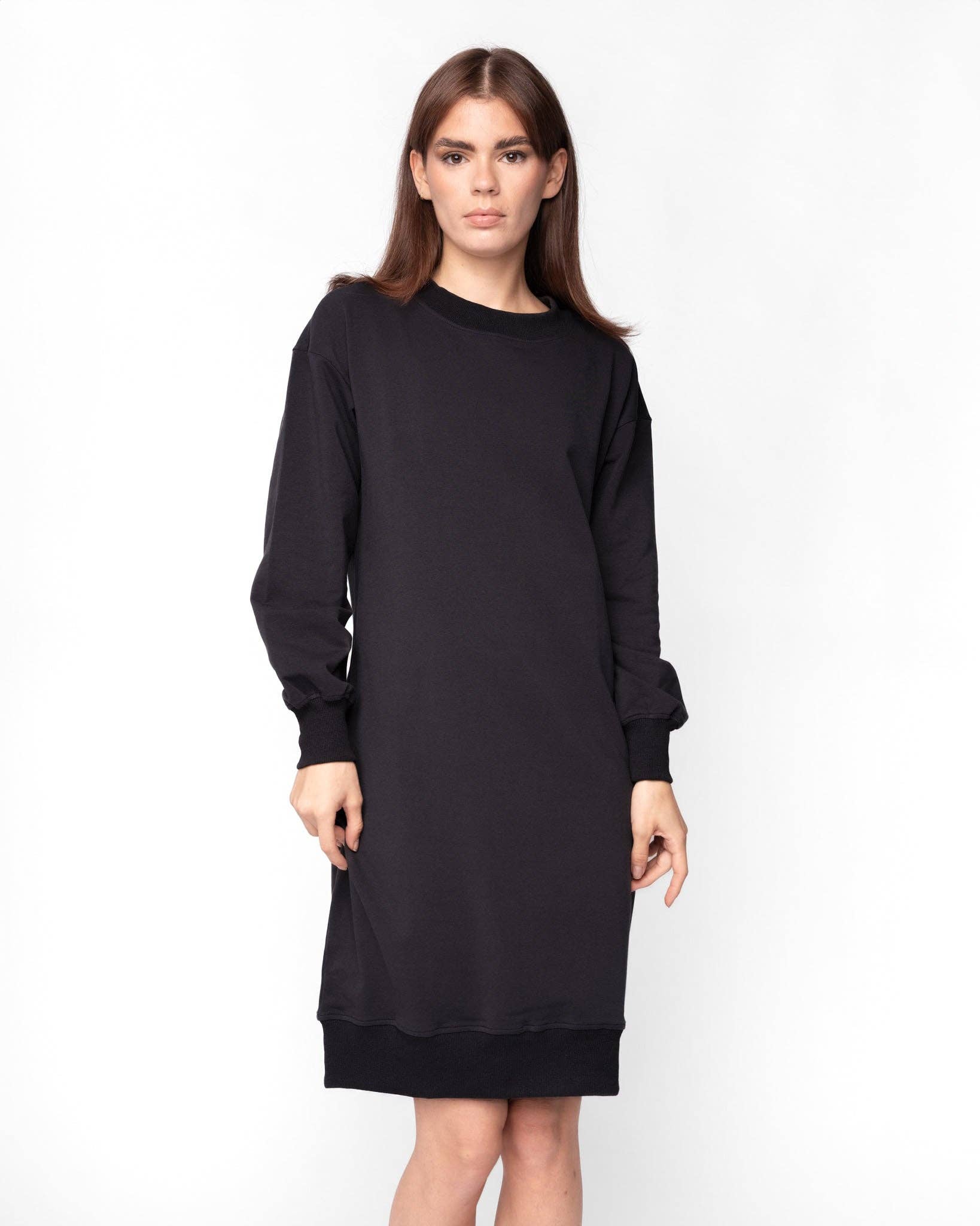 Recollection Brand - Wholesale Dress - Women's - Oversized Sweatshirt Dress12