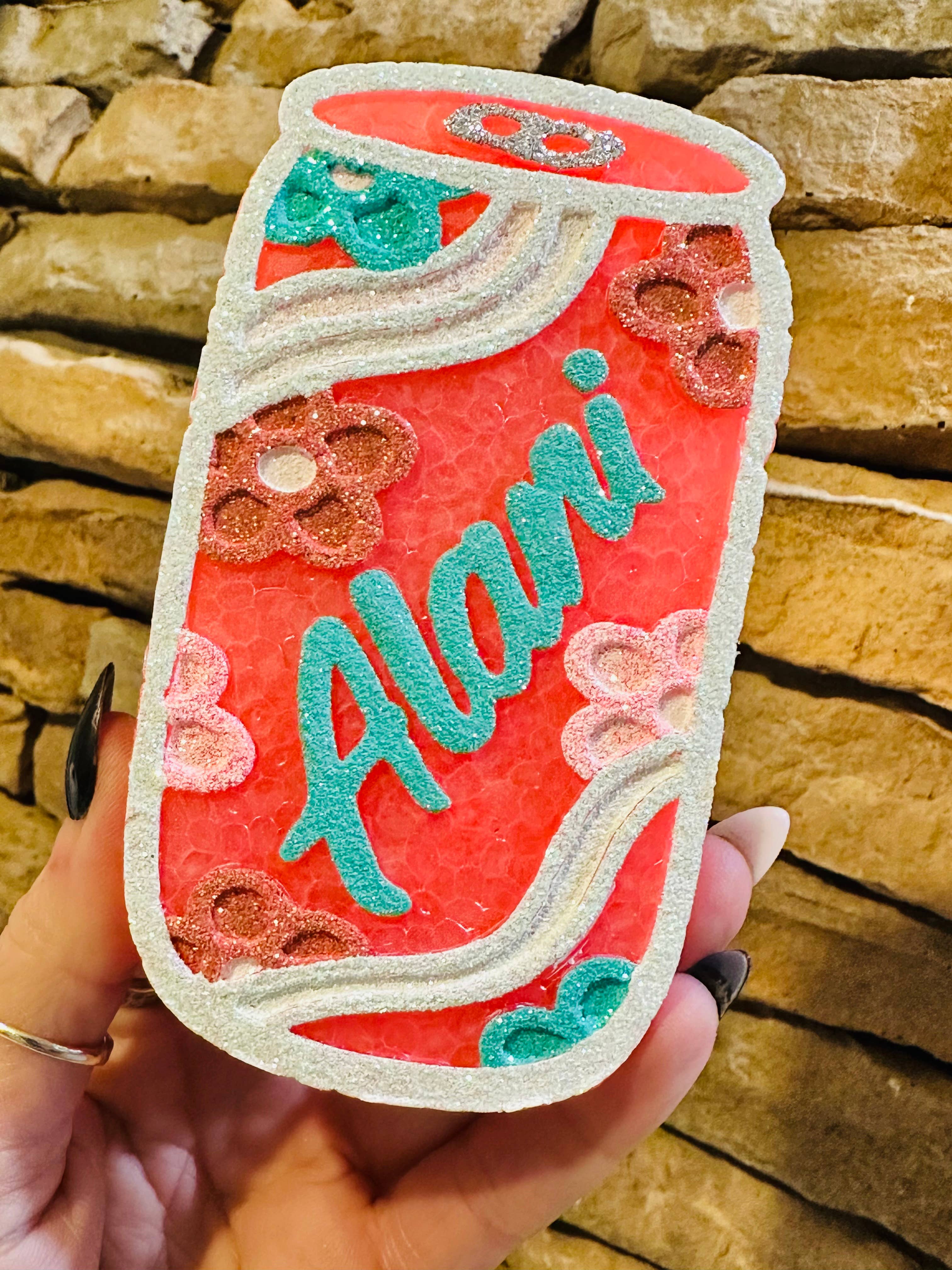 Sassy Fras Couture - Wholesale Car Freshener - Women's - Peach Alani Energy Drink Car Freshie  1