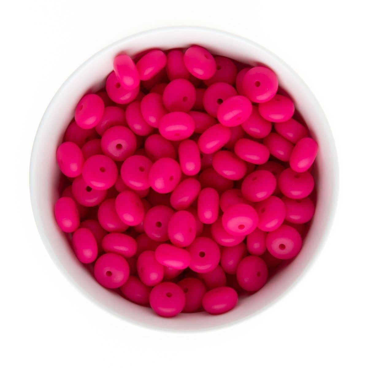 Cara & Co Silicone Craft Supply – wholesale Pärlor – 14 mm abacusformade silikonpärlor29