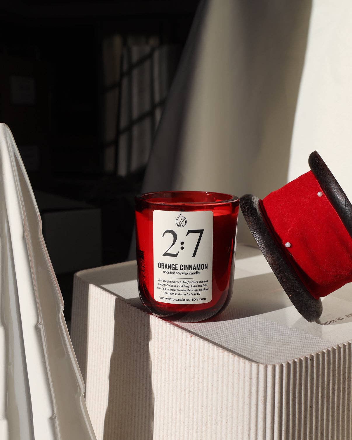 Burnworthy Candle Co. - Venta al por mayor Velas en tarros - Vela de Soja de Naranja y Canela | 80 horas de duración3