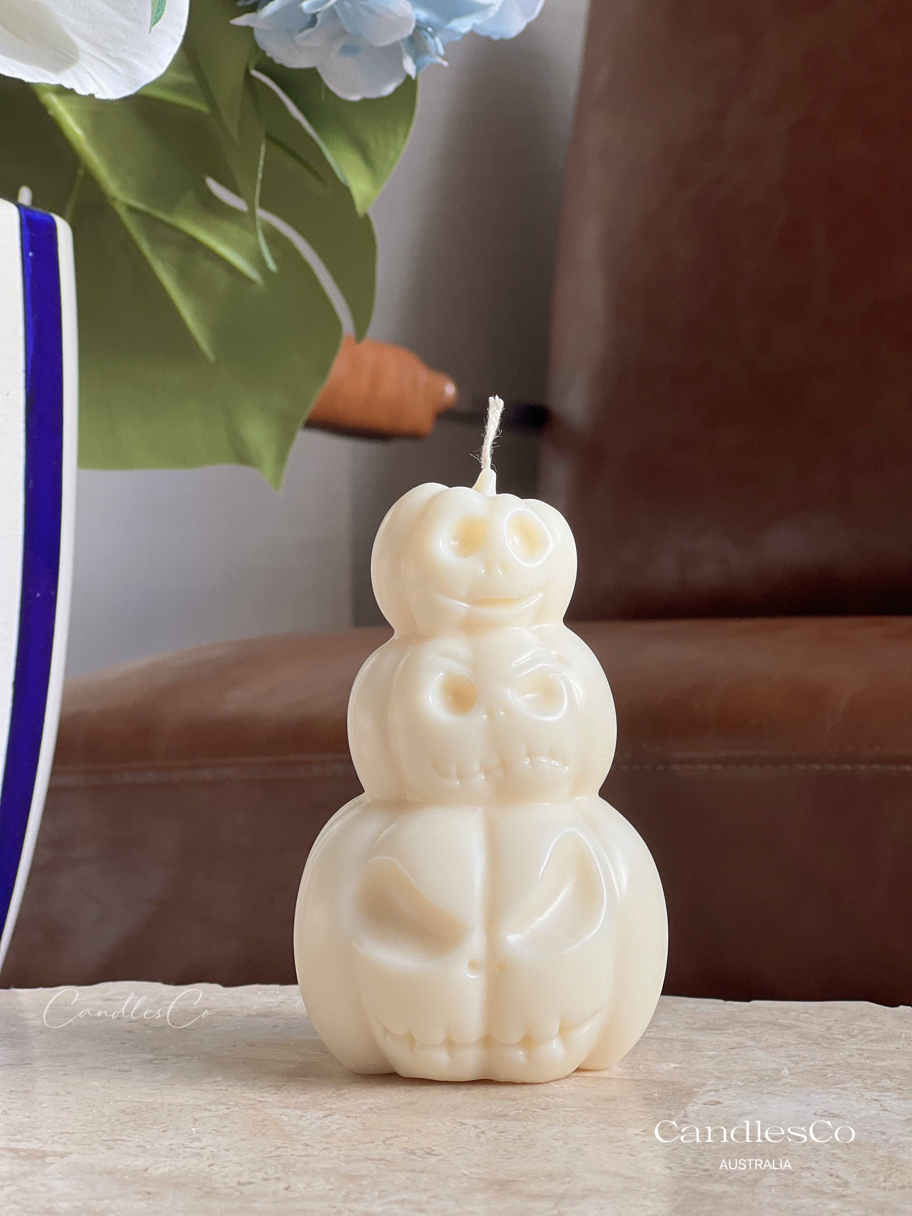 CandlesCo Australia - Wholesale Novelty candle - Stacked Pumpkins Soy Wax Candle2