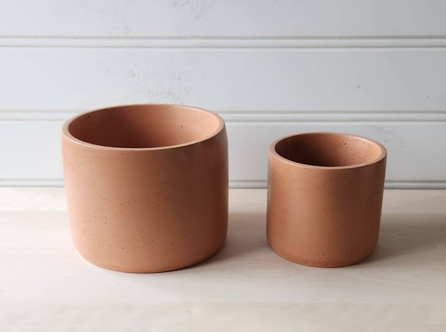 Plant 'er Here - Wholesale Plant Pot - Cylinder Planter- 5" and 7" Terracotta1