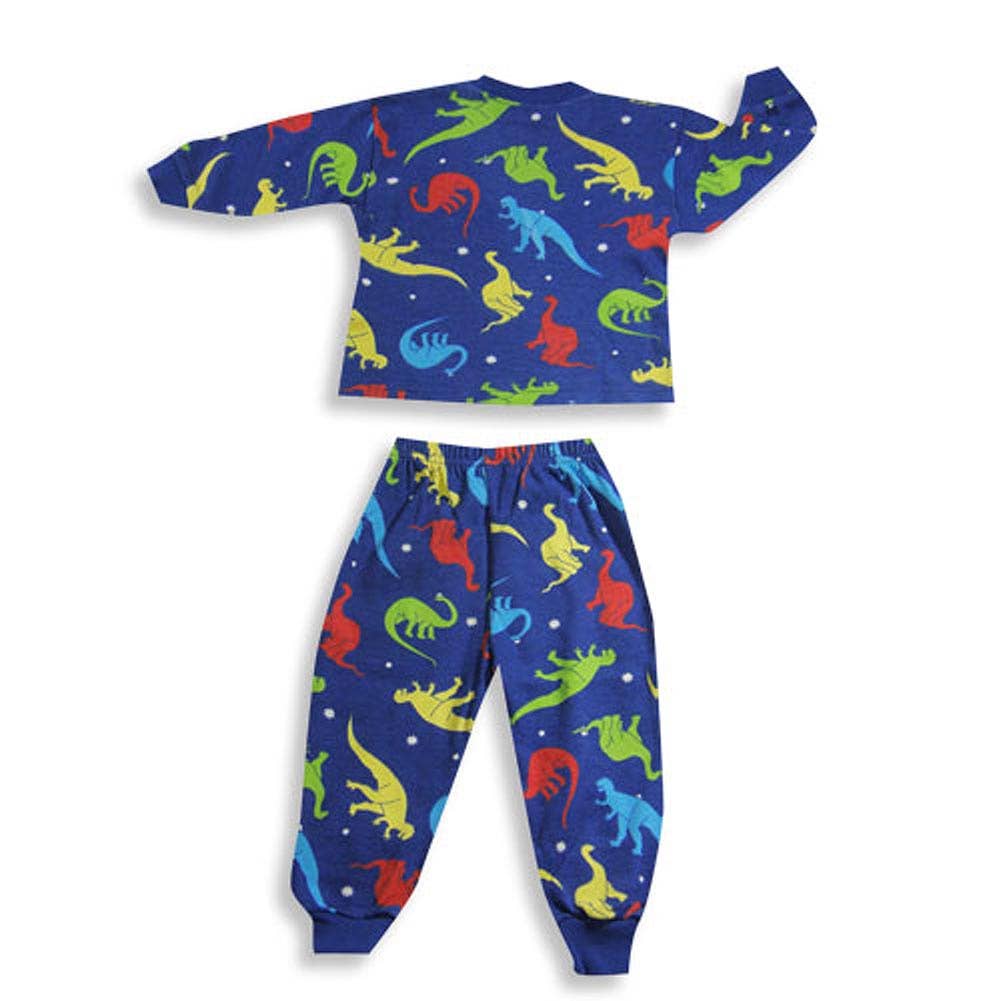 Eastern Off Price - Wholesale Sleepwear Set - Kids - Sara's Prints Boys Long Sleeve 100% Cotton 2 Piece Pajama Se2