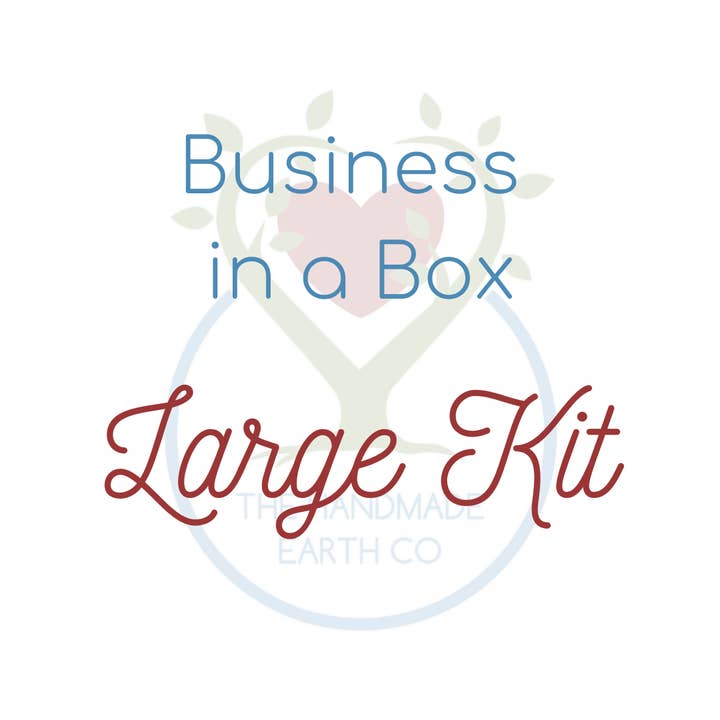 Business in a Box Large Kit for wholesale by The Handmade Earth