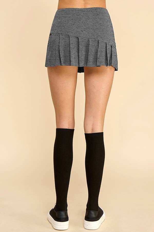 Heart & Hips - Wholesale Skirt - Women's - BJ53744 - KNIFE PLEATED SKORT4