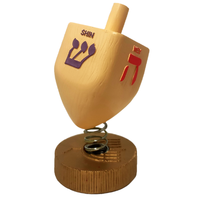 National Bobblehead Hall of Fame and Museum – Großhandel Dreidel – Kinder – Chanukka-Menora Dreidel Kugeln0