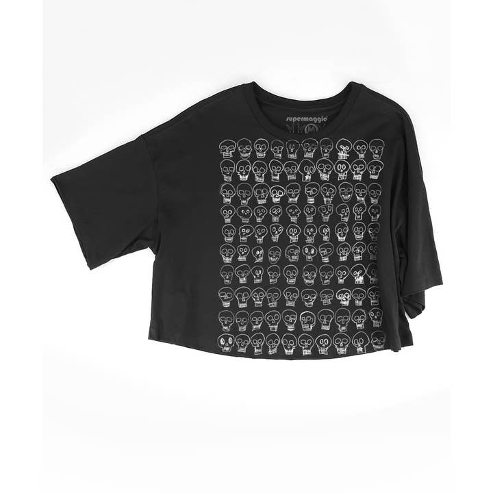 Catacombs Clover Crop Tee for wholesale by Supermaggie @ Faire