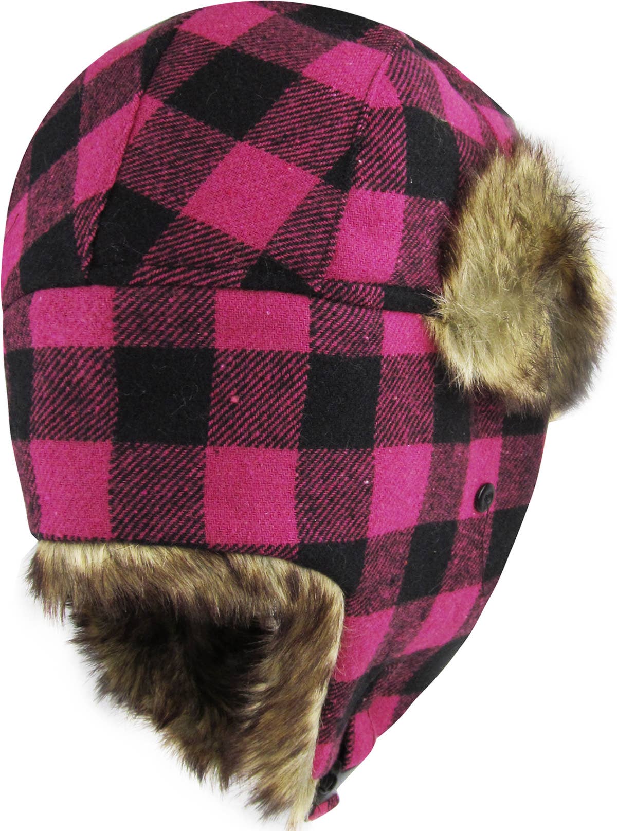 KBETHOS - Wholesale Trapper/Bomber Hat - Unisex - Buffalo Plaid Trapper15