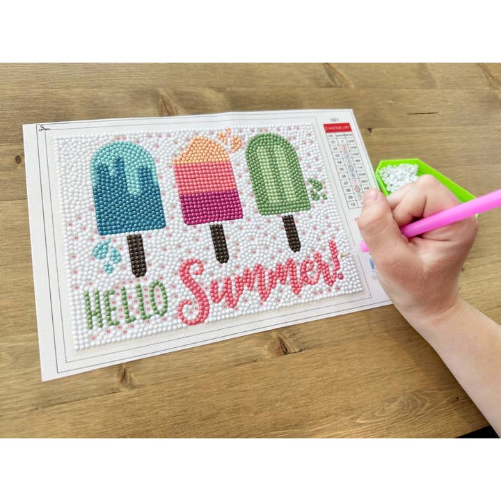 Addison Lane Designs Inc. - Wholesale DIY Craft Kit - Summer Diamond Art Kit2