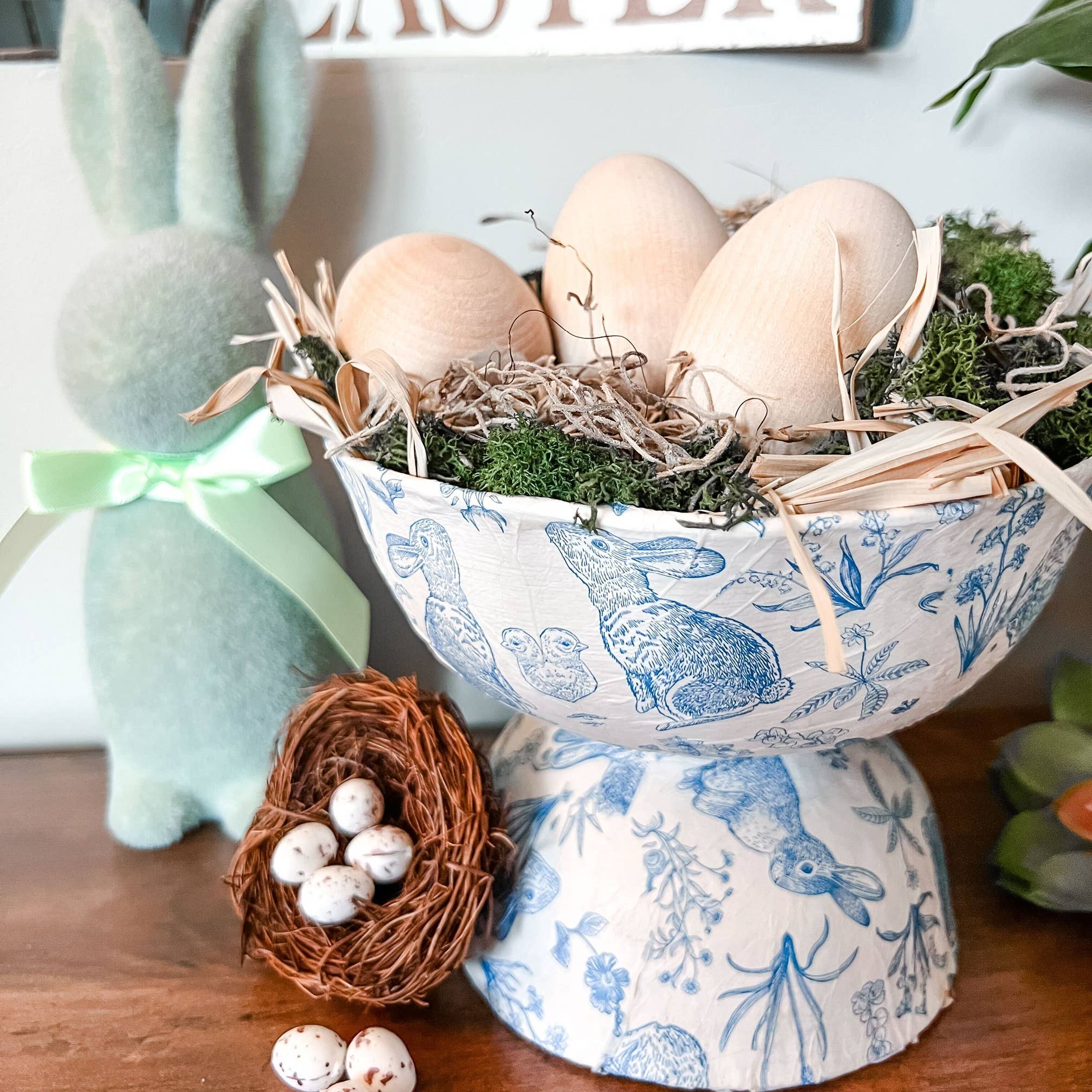 Factory Direct Craft - Wholesale Decorative Plate/Dish/Bowl - Natural Kraft Paper Mache Decorative Bowls (Set of 3)2