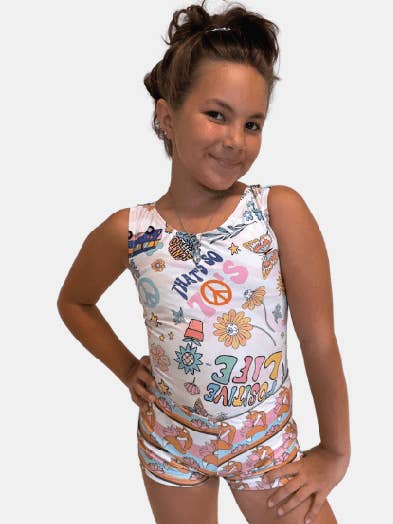 Body ginnico Foxy's Beautiful Life - Comodo ed elegante per ragazze per la vendita all'ingrosso da parte di Foxy's Leotards