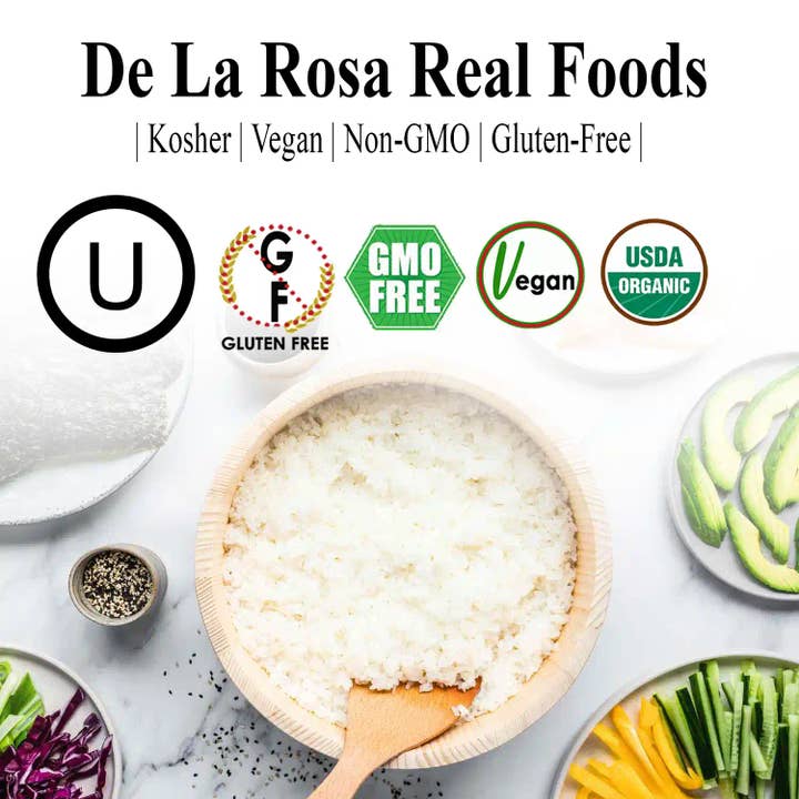 De La Rosa Real Foods - Wholesale Vinegar - Organic Rice Vinegar 500 ml3