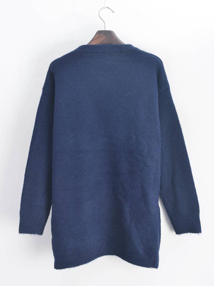 CY FASHION. LONDON - Wholesale Knitted jumper – Women′s - Face logo plain jumper 2