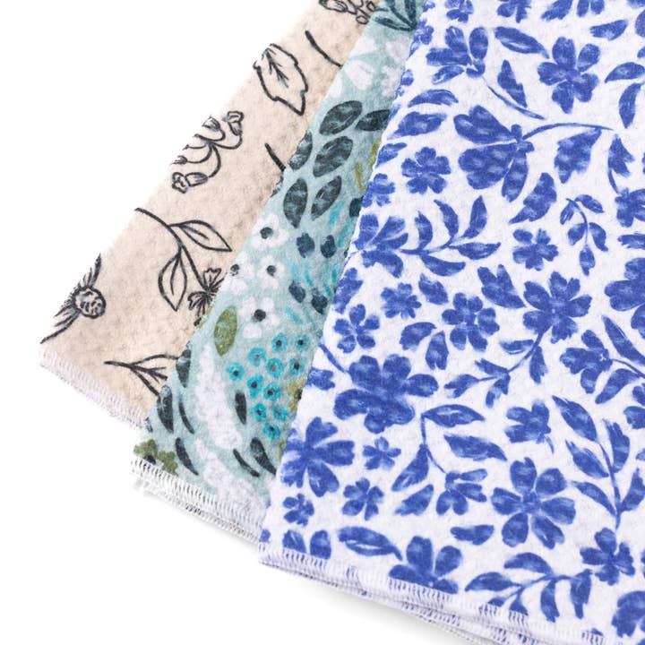 Elyse Breanne Design - Wholesale Tea Towel - Pack of 3 Microfiber Kitchen Towels - Winter Tones2