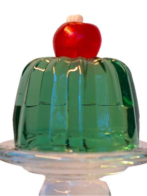 Holiday l Hand-Made Jelly Candle | Santa’s Velvet Treat for wholesale by Bodi Candle