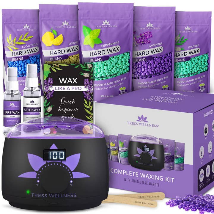 Tress Wellness Kit d'épilation à la cire pour épilation facile et autres tendances Résultats pour cire pelable en vente B2B. Retours gratuits et paiement à 60 jours sur Faire sur Faire.