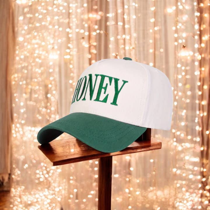 Wild Indigo - Wholesale Baseball Cap - Women's - Honey Embroidered Baseball Hat2