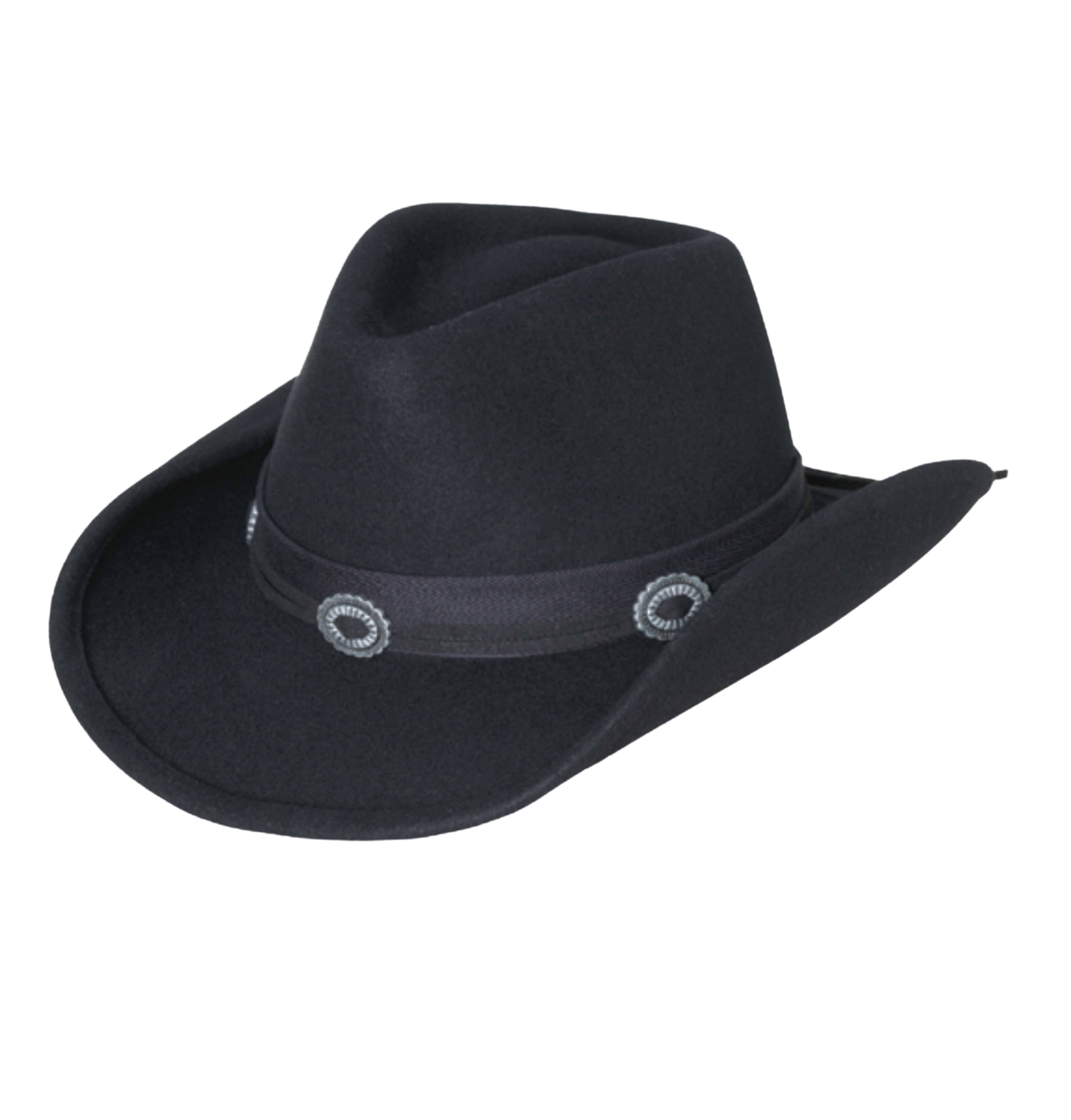 Toucan Hat Company/ Carole Amper - Vente Chapeau en feutre - femme - Concha Cowboy0