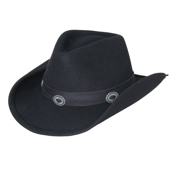 Toucan Hat Company/ Carole Amper - Vente Chapeau en feutre - femme - Concha Cowboy