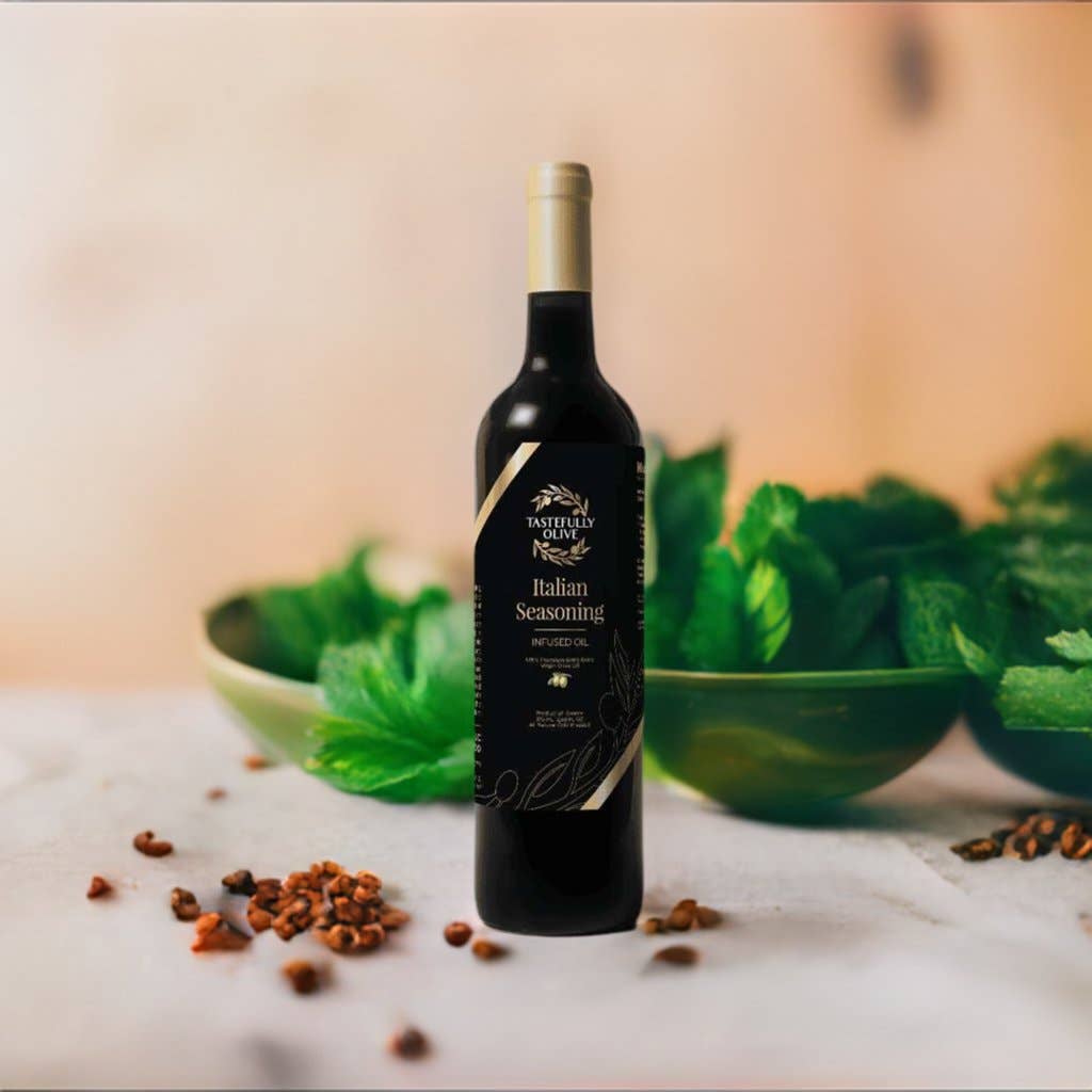 Tastefully Olive - Wholesale Olive Oil - Italian Seasoning Infused Olive Oil3