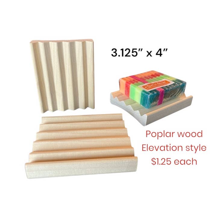 Howells Wood Products - Wholesale Bath Soap Dish - soap dish sale - any style - any wood - any quantity2