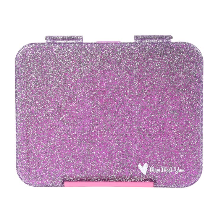 Bento Lunchbox (Large) - Sparkle Purple for wholesale by Mum Made Yum