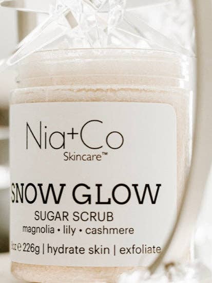Sne Glow Sugar Scrub for engroshandel hos Nia+Co Skincare