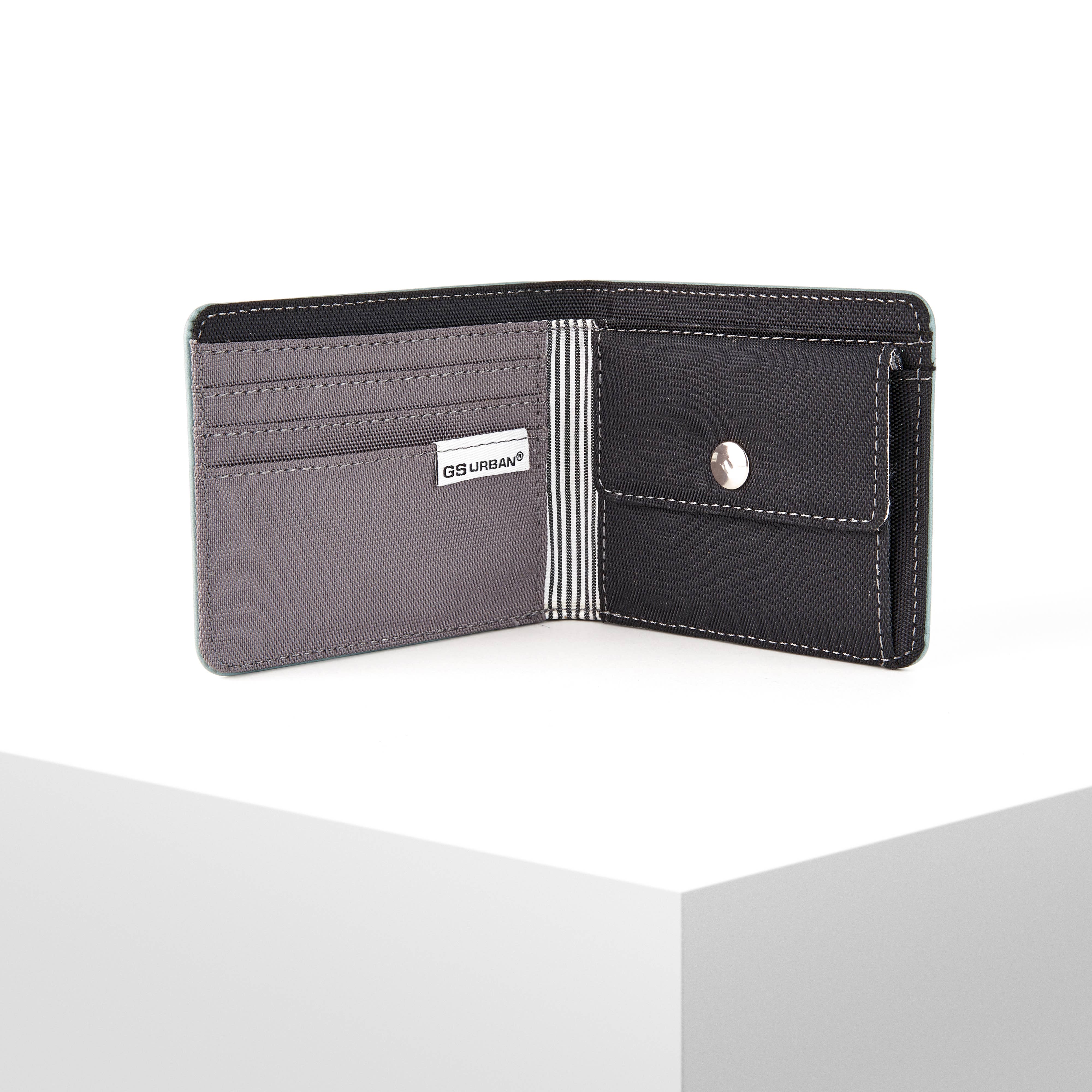 VALTICO - Vente Portefeuille – homme - Portefeuille en PU avec porte-monnaie et poche à bouton5
