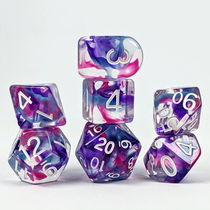 Role 4 Initiative – wholesale Dice – Diffusion Duchess' Decree- Set of 7