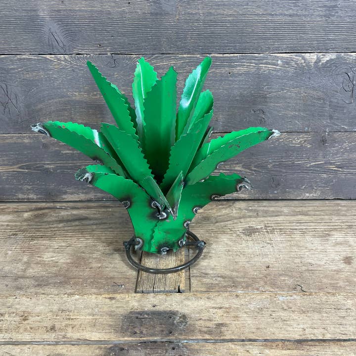 My Amigos Imports - Vendita all'ingrosso Decorazioni da tavolo - Maguey Agave Cactus di Metallo Colorato-Cactus-33x28 cm-NUOVO8