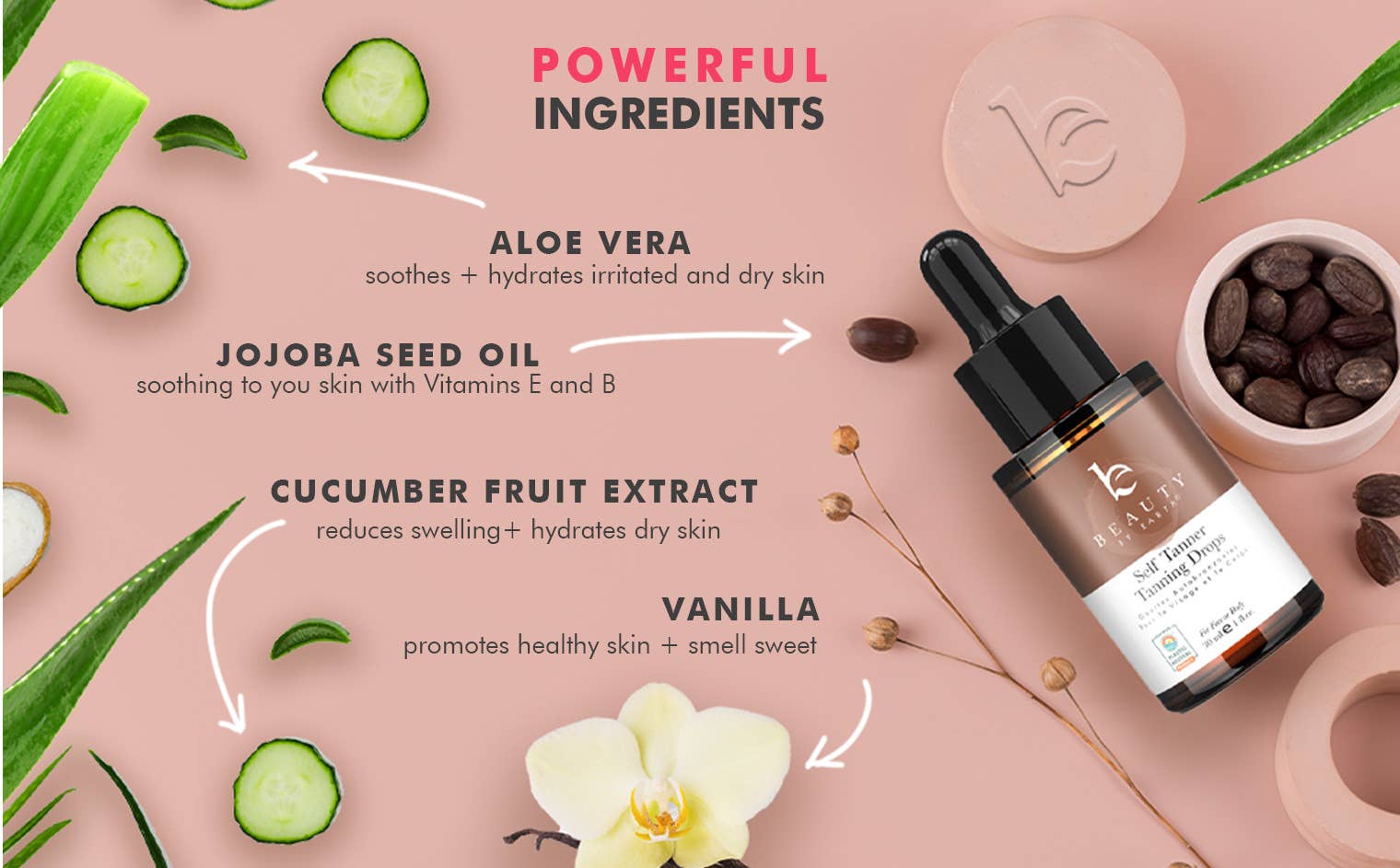 Beauty By Earth - Vente Autobronzants - Gouttes autobronzantes 1 oz (3 teintes)9