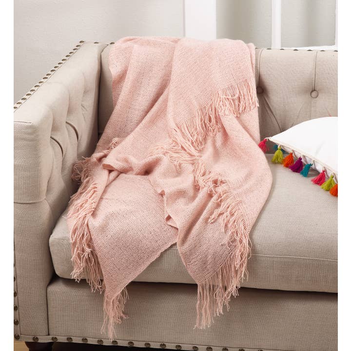 Pink Classic Throw for wholesale on Faire1