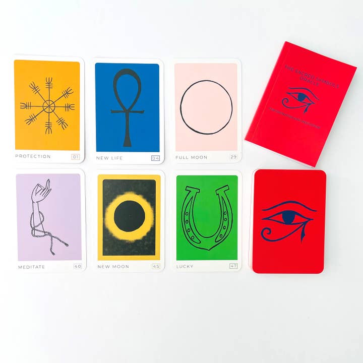 Union Square & Co. - Wholesale Tarot Cards - Sacred Symbols Oracle Deck by Marcella Kroll
