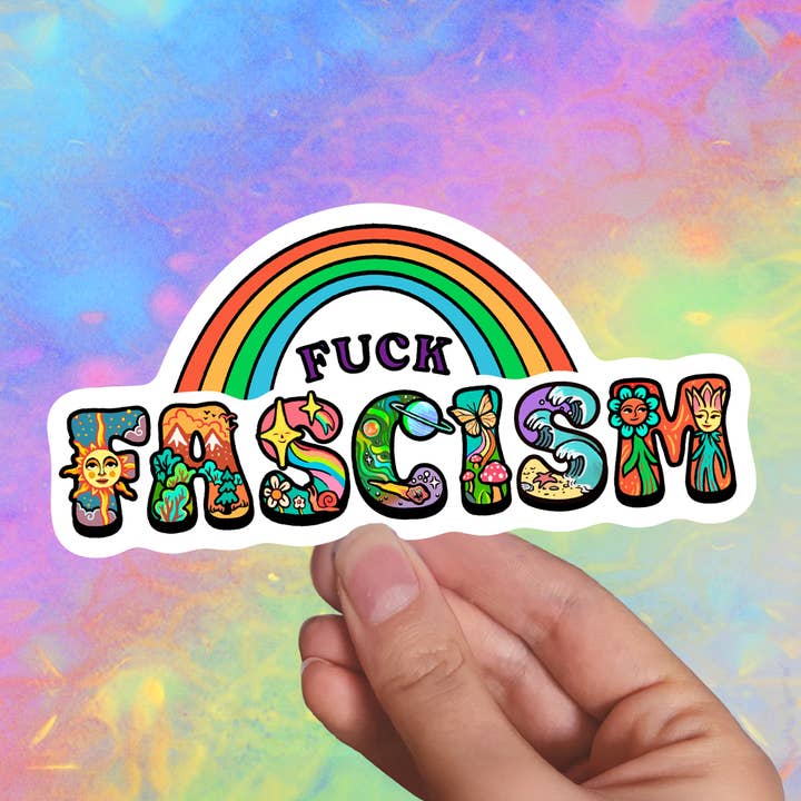 Fuck Fascism - Sticker for wholesale by SeeknRevel