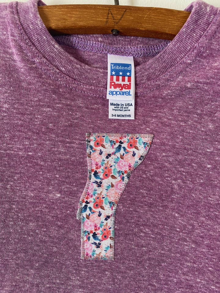 Vermont Tribe – wholesale Bodysuit (non-footed) – Baby – Vermont Baby Bodysuit - Purple5