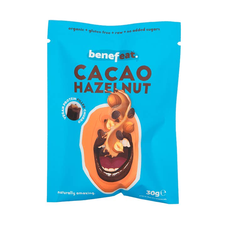 Organic Cocoa Protein Churro with Hazelnut filling without gluten and other Purchase Wholesale lazarro kaffee. Free Returns & Net 60 Terms on Faire trending on Faire.