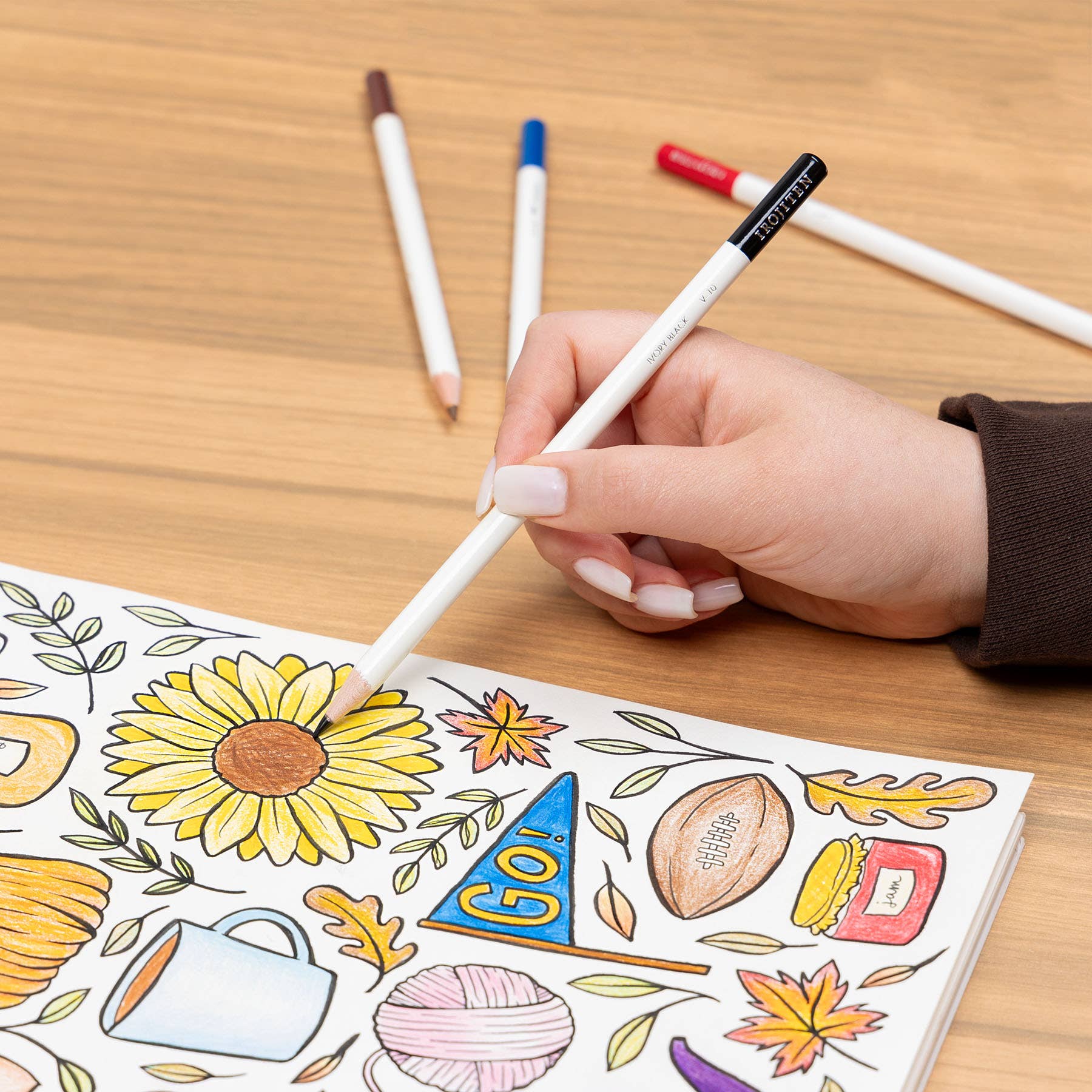 Tombow - Wholesale Colored Pencil - Irojiten Desk Cup, Cottage10