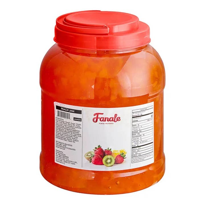 FIXTUREDISPLAYS – wholesale Jam/jelly – Fanale Peach Fruit Jam / Smoothie Paste 9.24 lb. - 4 Pieces WS-535FJAMPEACH