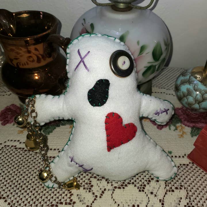 Handmade Magic Poppet Doll Ghost Hoodoo Voodoo Magick for wholesale by The Clairity Room