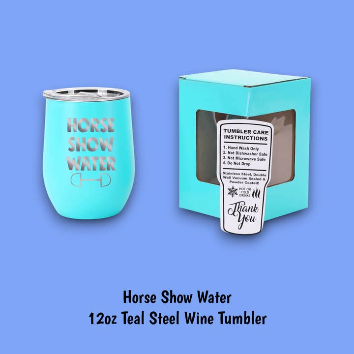 Equine & Design, LLC - Wholesale Insulated Mug/Tumbler - Horse Show Water Steel Wine Tumbler7