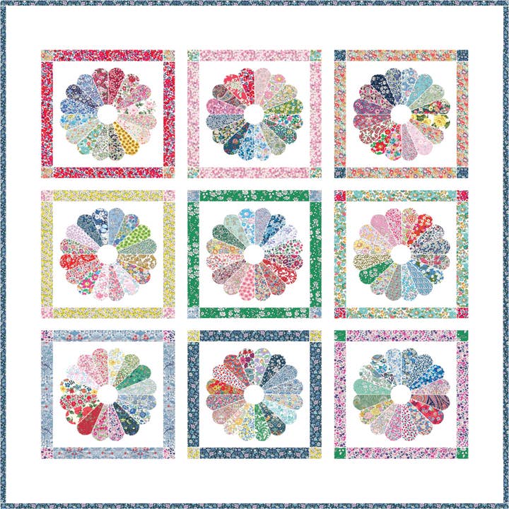 Alice Caroline - Wholesale Craft Sewing Kit - Over The Rainbow Quilt Kit