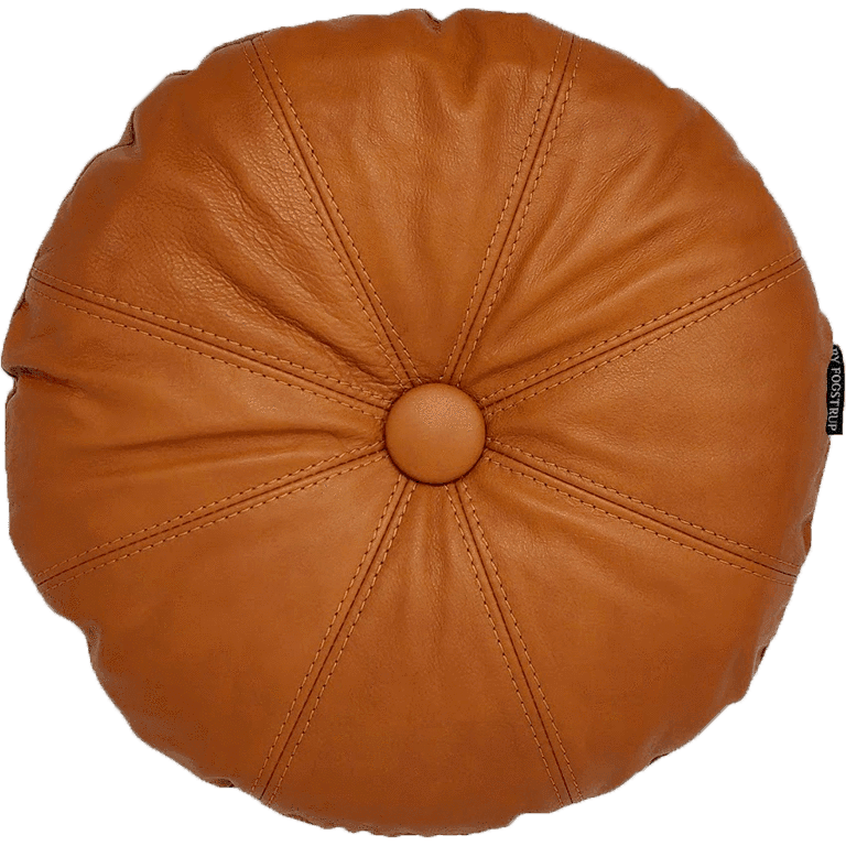 By Fogstrup - Venta al por mayor Cojines para sillas - Cojines redondos de piel4