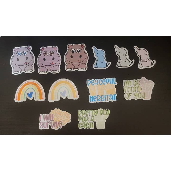 Borsa adesiva misteriosa | Adesivi casuali | Adesivi in vinile per la vendita all'ingrosso da parte di CraftdeeD