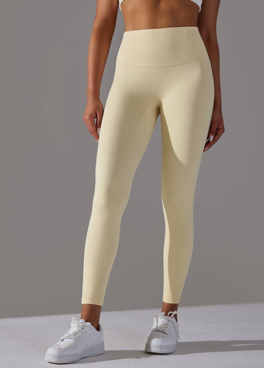 HIDDENBRAND - Wholesale Athletic/Lounge Leggings - Women's - Double-Sided Brushed Nude Breathable Yoga Pants29