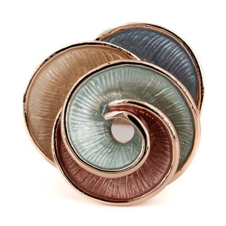 Anneau fleur dorée pour la vente par KLK