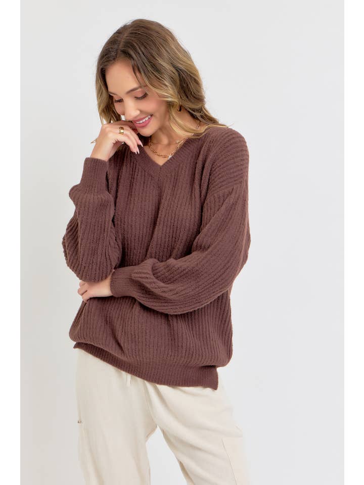 Sweet Lovely by Jen - Wholesale Knit Sweater - Women's - EVERYDAY CASUAL SWEATER50